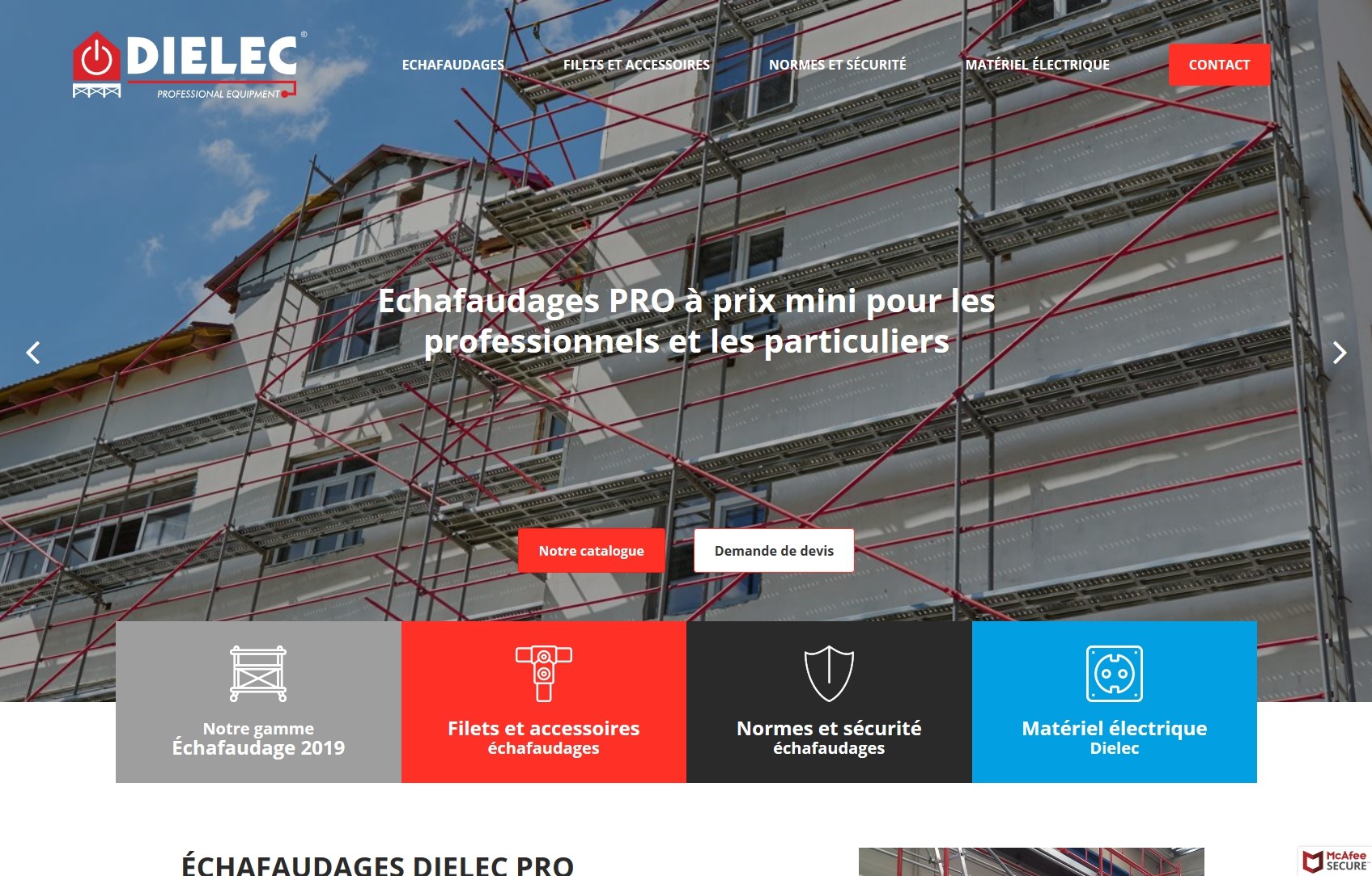 Copie HomePage échafaudage